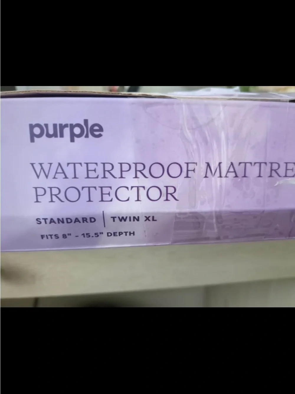 Purple Waterproof Mattress Protector Twin XL, Gold-Standard Protection